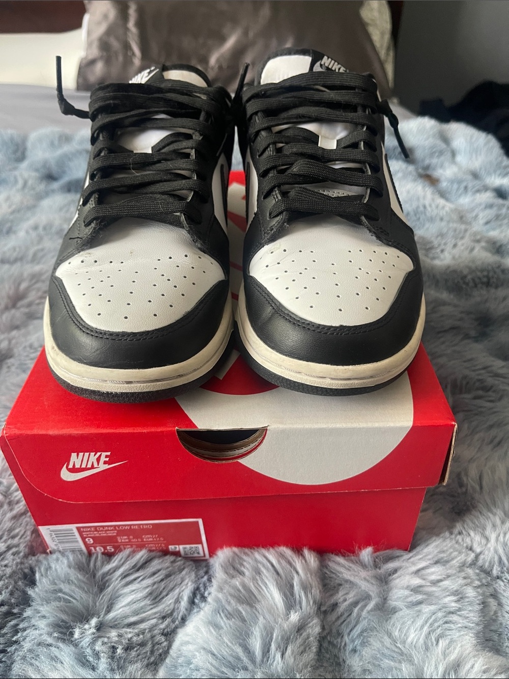 Nike Dunk Low Retro White and Black